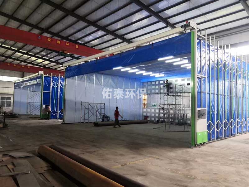 移動伸縮式噴漆房日常使用要注意的問題有哪些？